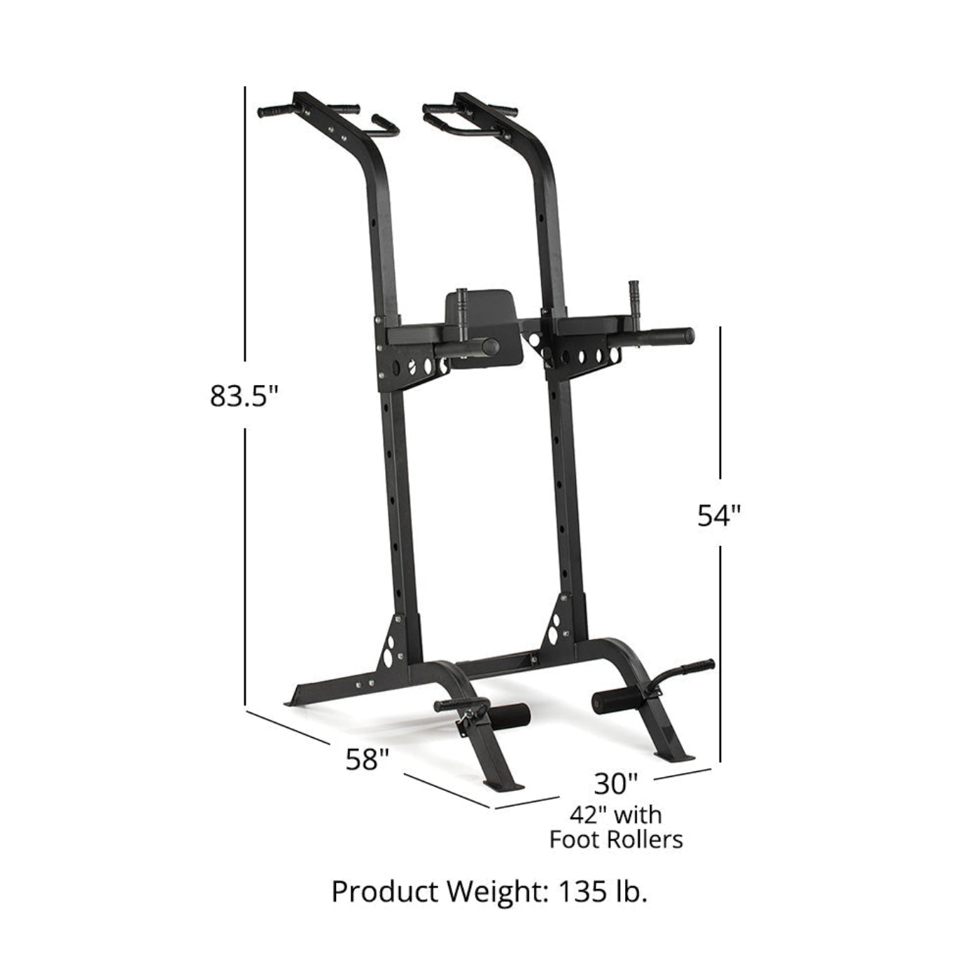 Titan fitness Heavy-Duty Power Tower - 400613