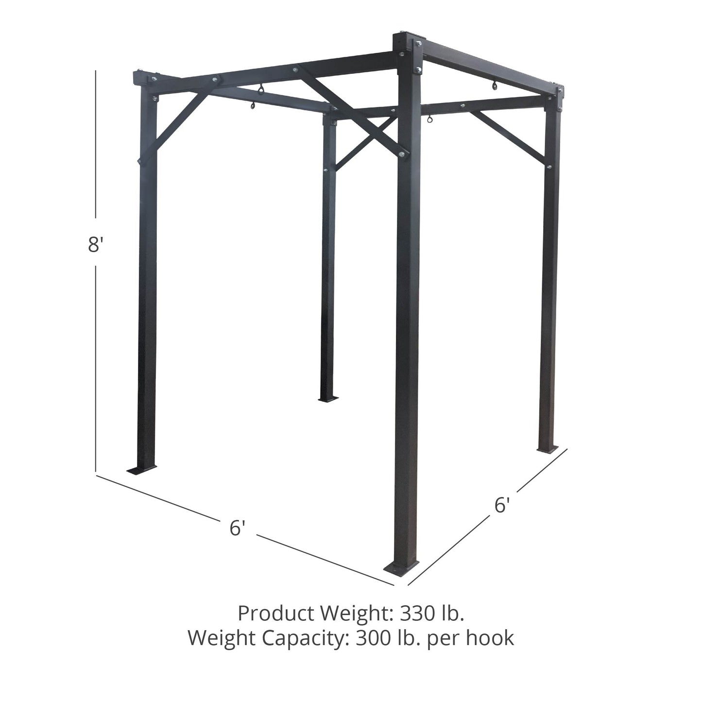 Titan fitness Heavy Duty 4 Bag Boxing Stand | Bolt Down - 400714
