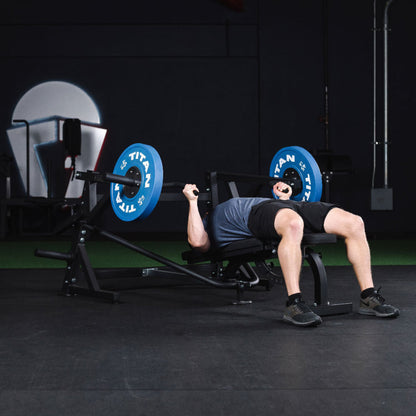 Titan fitness Plate Loaded Chest Press Machine - 400788