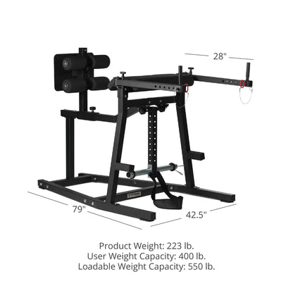Titan fitness Glute & Hamstring H-PND Combo - 400857