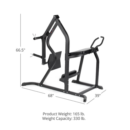 Titan fitness Plate-Loaded Kickback Glute Machine - 401438