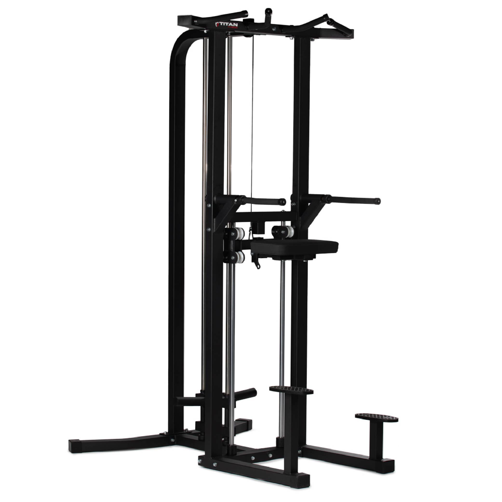 Titan fitness Plate-Loaded Assisted Pull-Up and Dip Machine - 401482