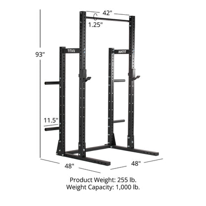 Titan fitness X-3 Series Half Rack - 401924