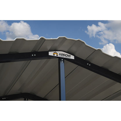 Arrow | Carport 14x29x14 ft Eggshell CPH142914