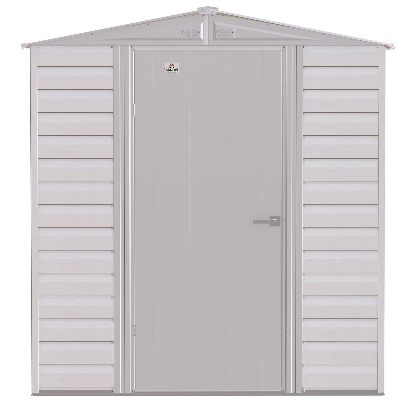 Arrow | Select Gable Roof Steel Storage Shed, 6x5 ft., Flute Grey SCG65FG