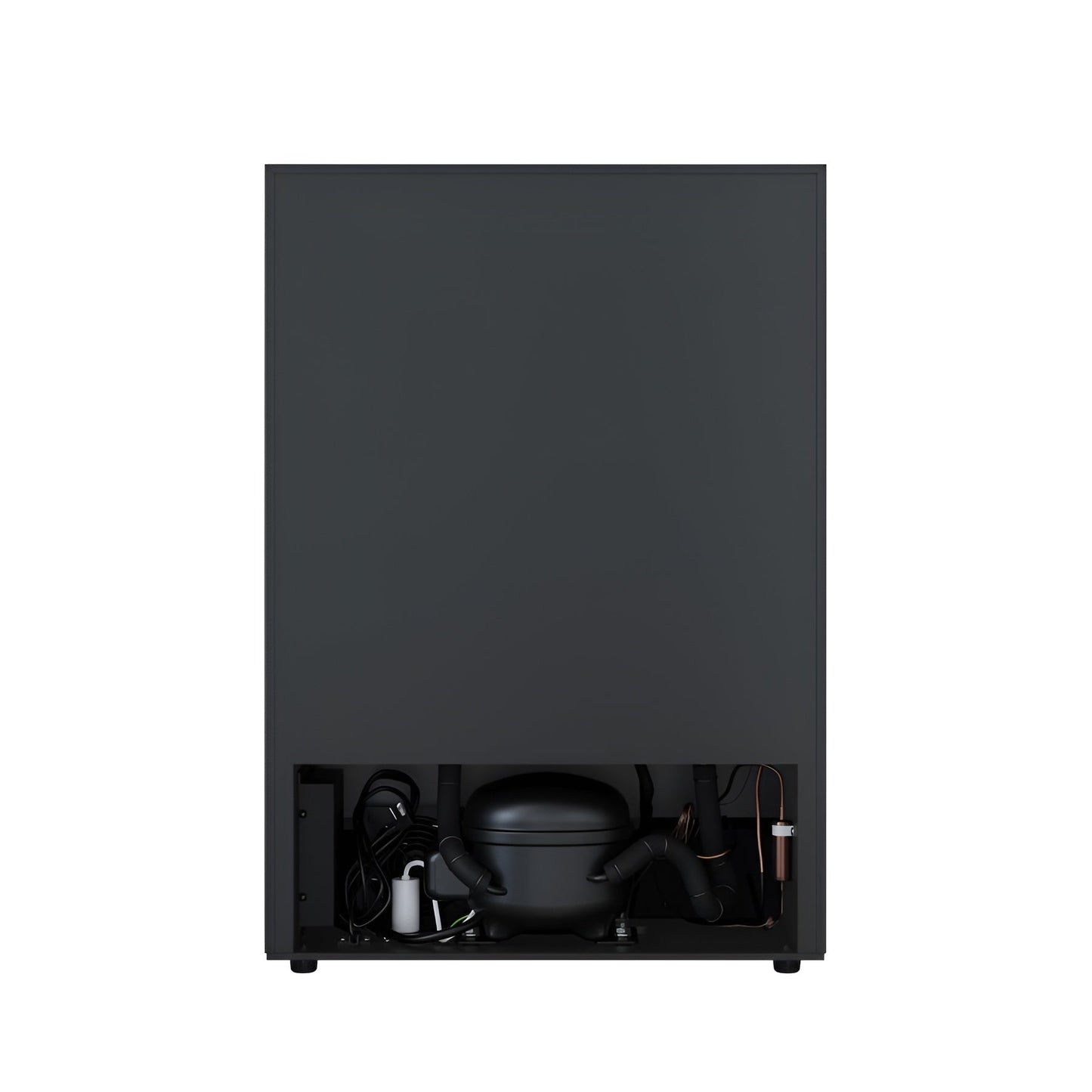 Avallon 24 Inch Wide 140 Can Energy Efficient Beverage Center with LED Lighting, Double Pane Glass, Touch Control Panel and Left Swing Door - ABR242SGLH