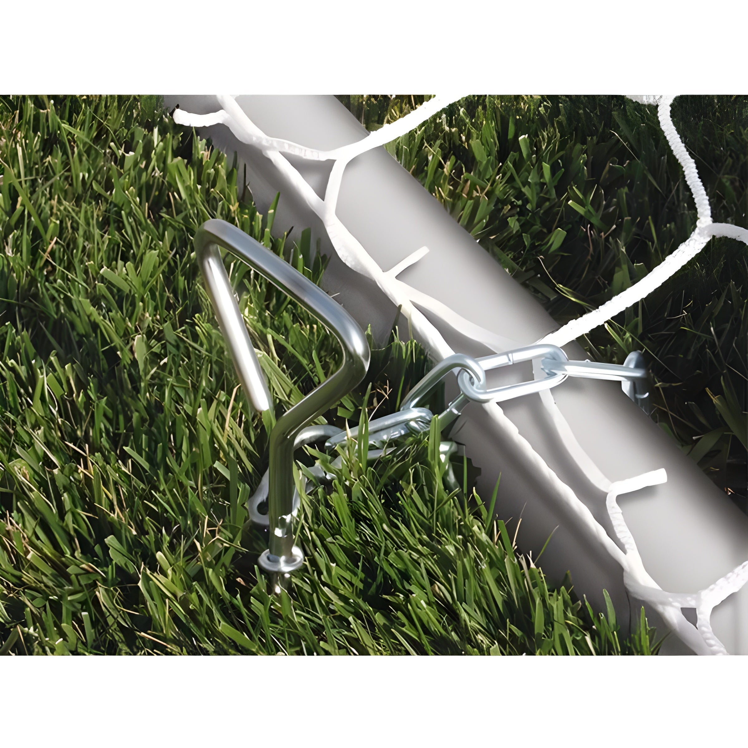 First Team World Class 40 Round Aluminum Portable Soccer Goals (Pair) - World Class 40 Element-PB